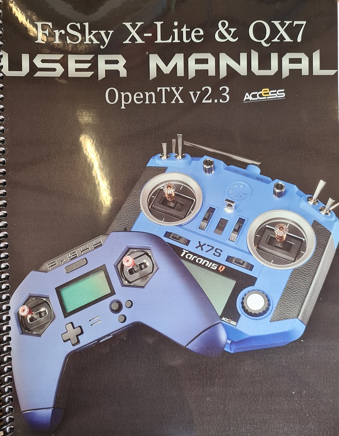 Taranis X Lite and Taranis Q X7 OpenTX 2.3 ACCESS User Manual